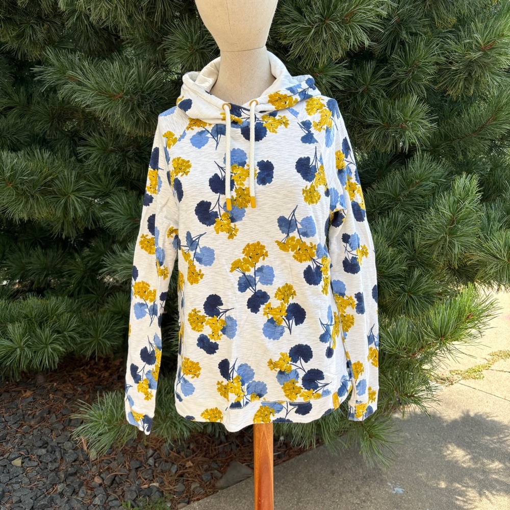 Joules floral hoodie